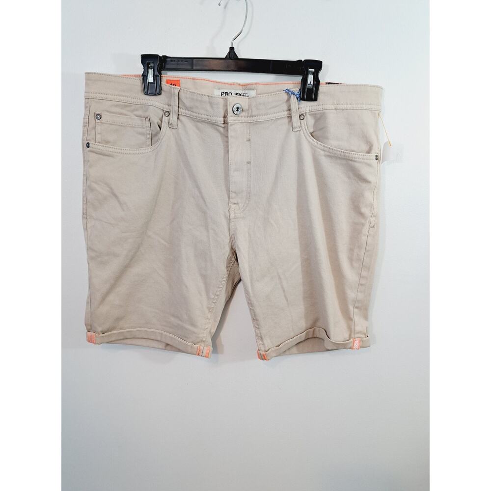 Projek Raw New! Khaki Tropical Heat Wave Shorts In Size 40